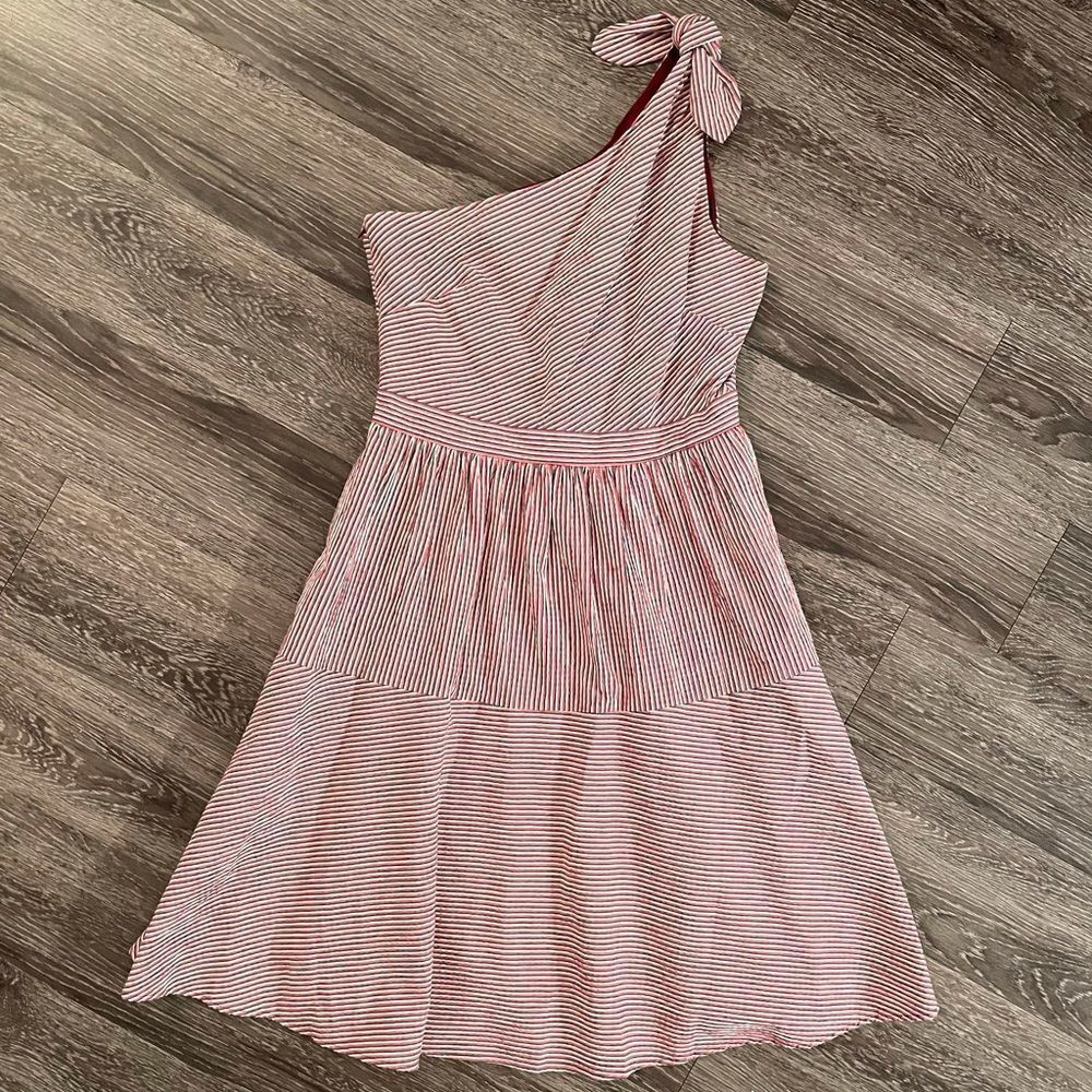 Gal meets glam Martha one shoulder dress NWT